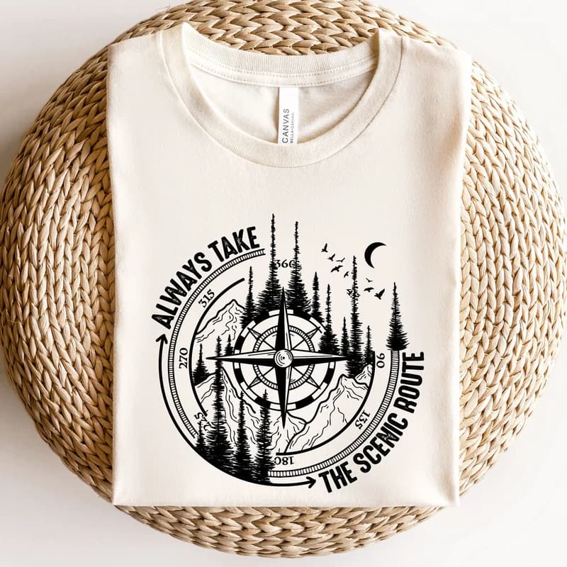 Adventure Compass Tee